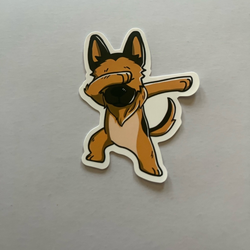 DOG stickers decals German shepherd 🐶2 for $9 or 4 for $15🐶